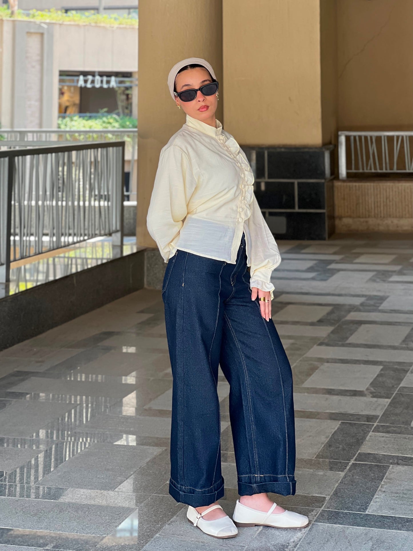 Astra Ruffle Blouse
