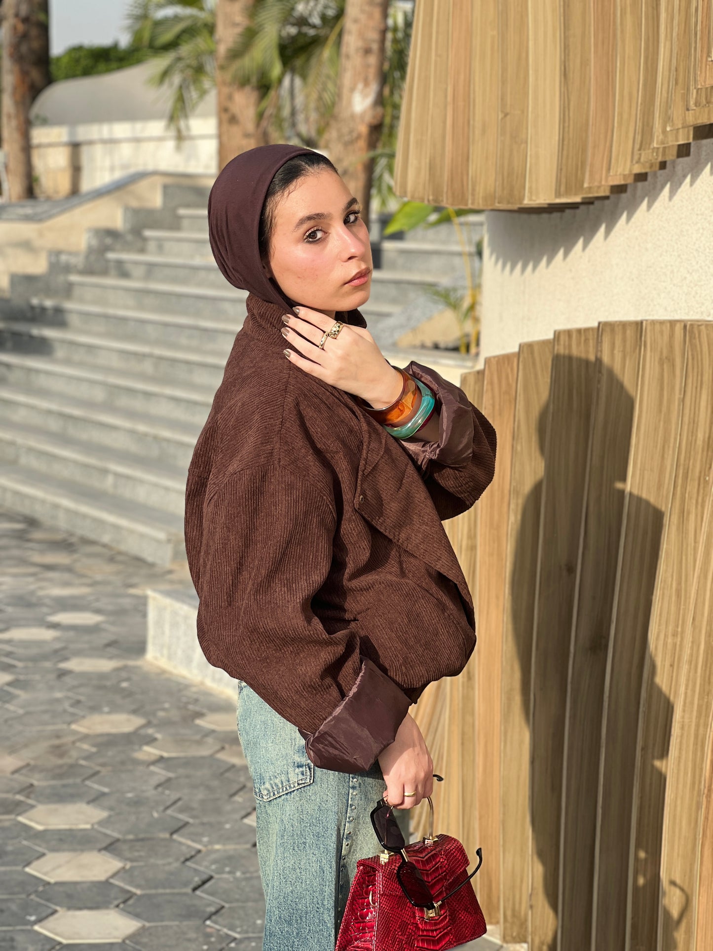 High Neck Collar With Zipper