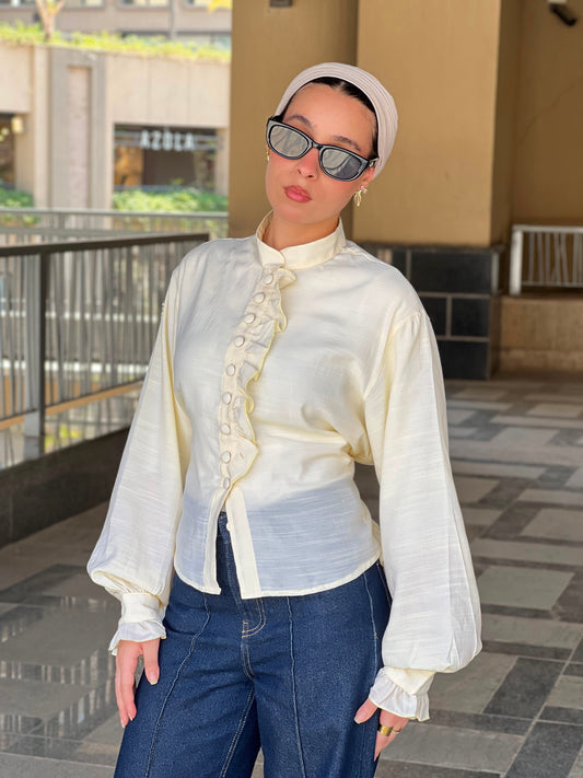 Astra Ruffle Blouse
