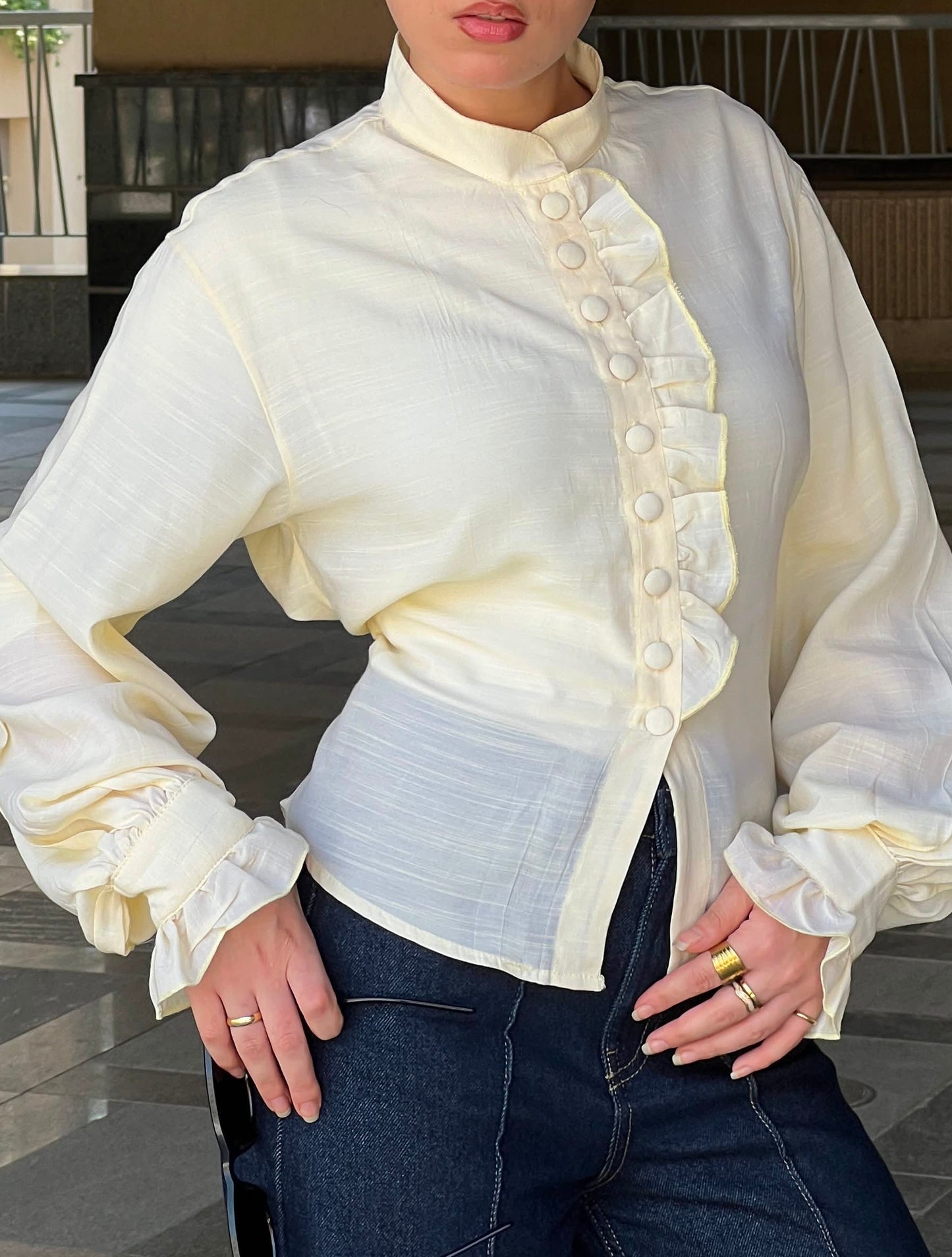 Astra Ruffle Blouse